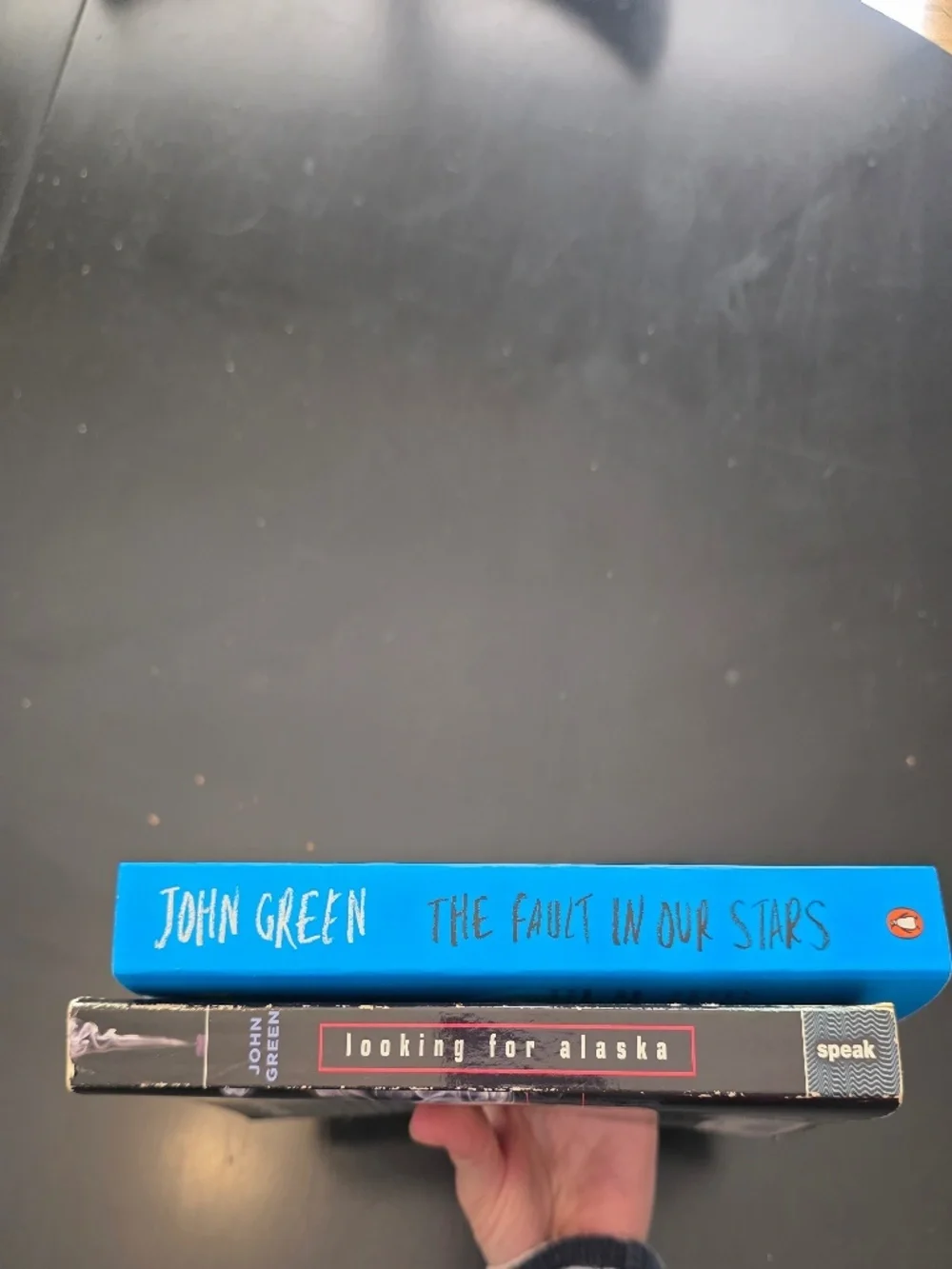 Lot of 2 John Green Paperbacks - Looking for Alaska / The Fault in Our Stars